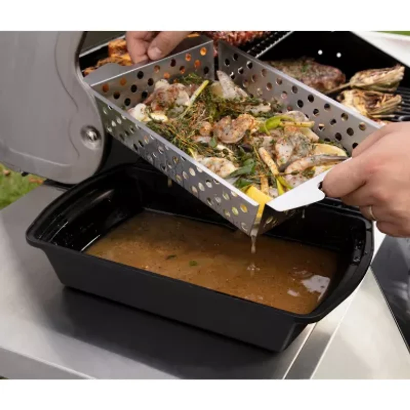 Cuisinart Outdoors Marinade and Grilling Basket Set