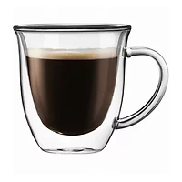 Joyjolt Serene 2-pc. Cappuccino Cup