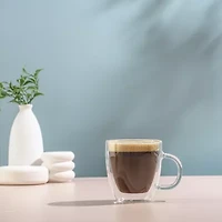 Joyjolt Savor 2-pc. Double Wall Espresso Cup