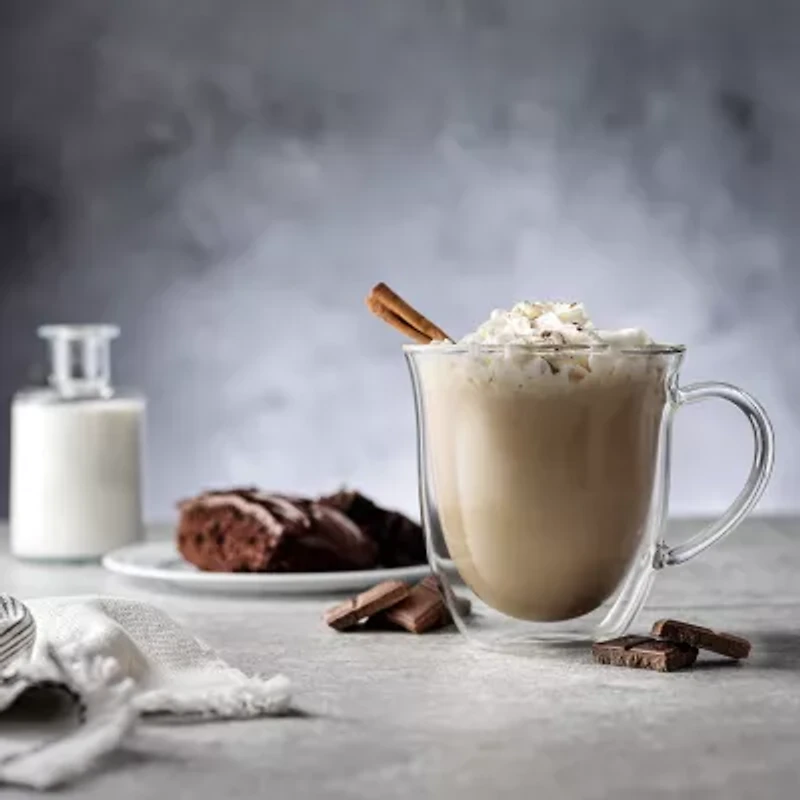 Joyjolt Serene 2-pc. Cappuccino Cup