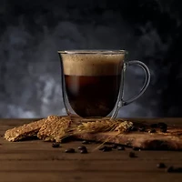 Joyjolt Serene 2-pc. Cappuccino Cup