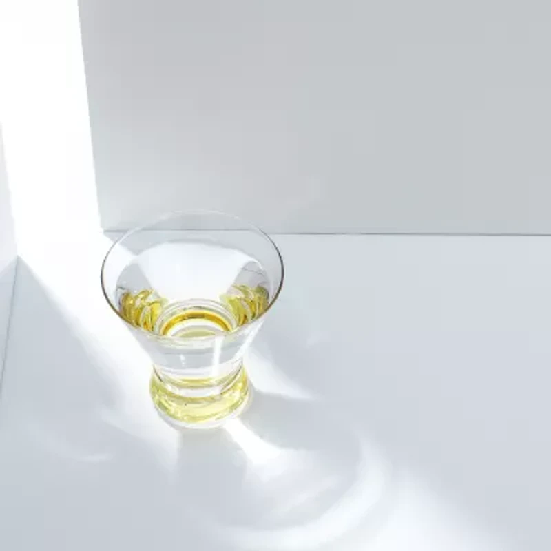 Joyjolt Hue Colored 6-pc. Martini Glass