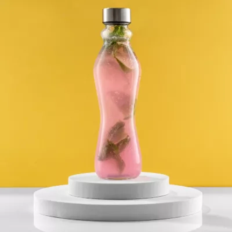 Joyjolt Spring Glass 6-pc. Water Bottles