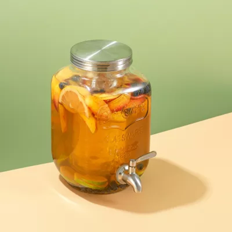 Joyjolt Fluted Design With 2 Diffusers Beverage Dispenser