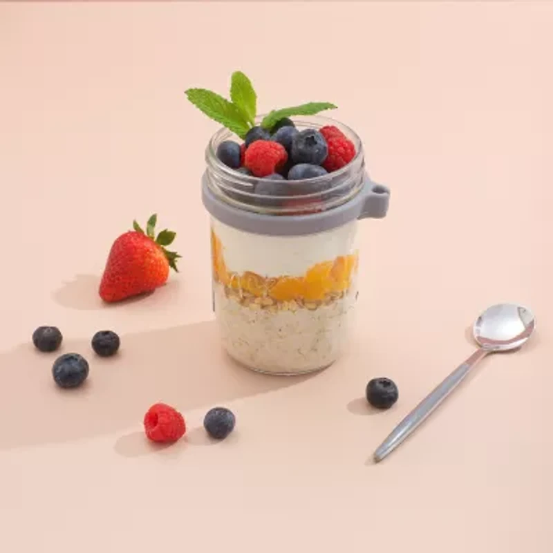 Joyjolt Overnight Oats Container 3-pc. Food Container