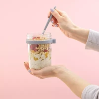 Joyjolt Overnight Oats Container 3-pc. Food Container