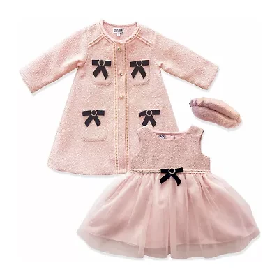 Blueberi Boulevard Baby Girls Dress Set