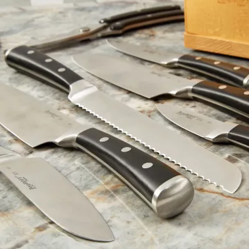 BergHOFF Essentials Forged 21-pc. Smart Knife Block Set with Sharpener