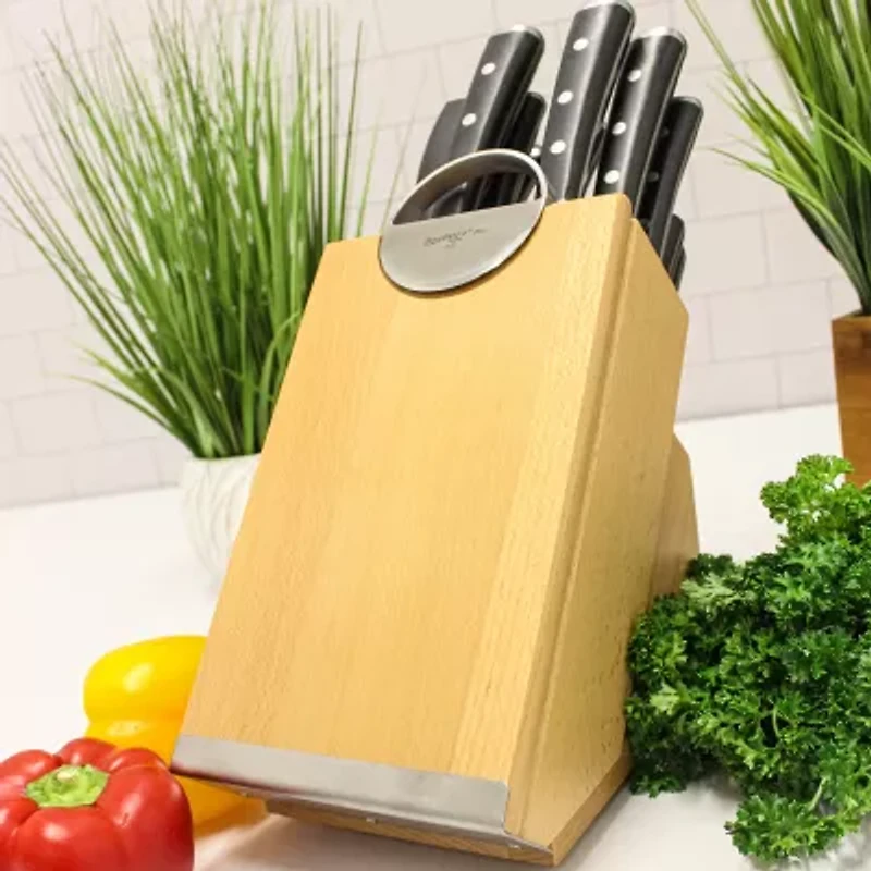 BergHOFF Essentials Forged 21-pc. Smart Knife Block Set with Sharpener