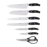 BergHOFF Essentials Forged Stainless Steel 9pc. Knife Block Set with Sharpener