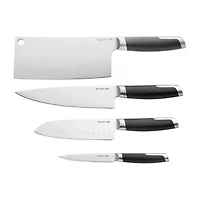 BergHOFF Leo Graphite 5-pc. Knife Block Set