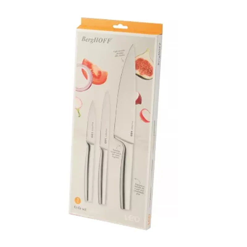 BergHOFF Leo Legacy Stainless Steel Starter 3-pc. Knife Set