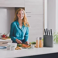 BergHOFF Balance Stainless Steel 6-pc. Knife Block Set