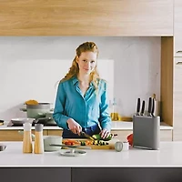 BergHOFF Balance Stainless Steel 6-pc. Knife Block Set