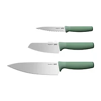 BergHOFF Leo Forest Stainless Steel 3-pc. Specialty Knife Set