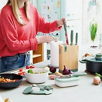 BergHOFF Leo Forest Stainless Steel 6-pc. Knife Block Set