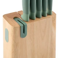 BergHOFF Leo Forest Stainless Steel 6-pc. Knife Block Set