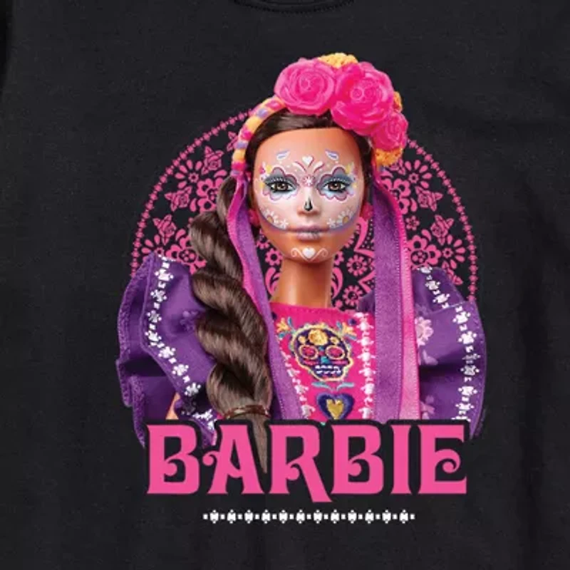 Mens Short Sleeve Barbie Graphic T-Shirt
