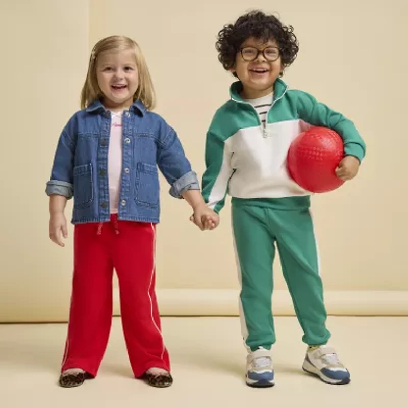 Okie Dokie Toddler & Little Girls Denim Lightweight Jacket