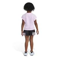 adidas Toddler Girls 2-pc. Skort Set