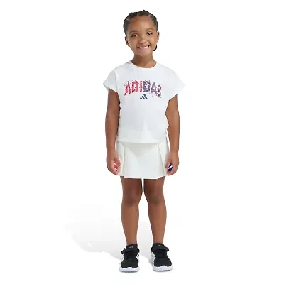 adidas Toddler Girls 2-pc. Skort Set