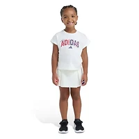 adidas Toddler Girls 2-pc. Skort Set
