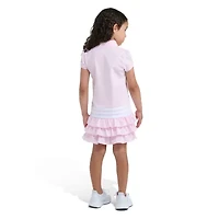 adidas Toddler Girls Short Sleeve Cap T-Shirt Dress