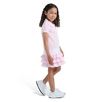 adidas Toddler Girls Short Sleeve Cap T-Shirt Dress