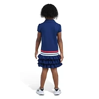 adidas Toddler Girls Short Sleeve Cap T-Shirt Dress