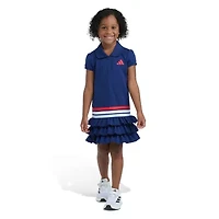 adidas Toddler Girls Short Sleeve Cap T-Shirt Dress
