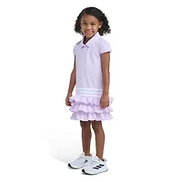 adidas Little Girls Short Sleeve Cap T-Shirt Dress