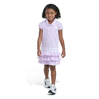 adidas Little Girls Short Sleeve Cap T-Shirt Dress