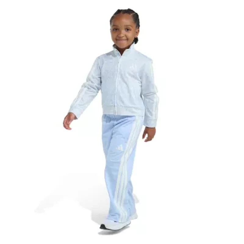adidas Little Girls 2-pc. Pant Set