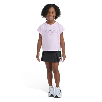 adidas Little Girls 2-pc. Skort Set
