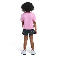 adidas Little Girls 2-pc. Short Set