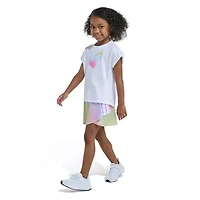 adidas Little Girls 2-pc. Skort Set