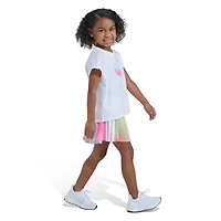 adidas Little Girls 2-pc. Skort Set