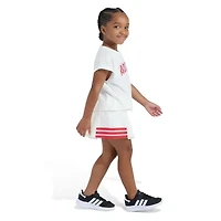 adidas Little Girls 2-pc. Skort Set