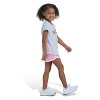 adidas Little Girls 2-pc. Short Set