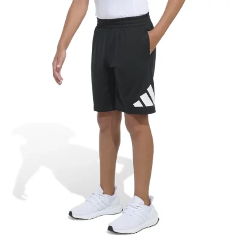 adidas Little Boys Mid Rise Pull-On Short