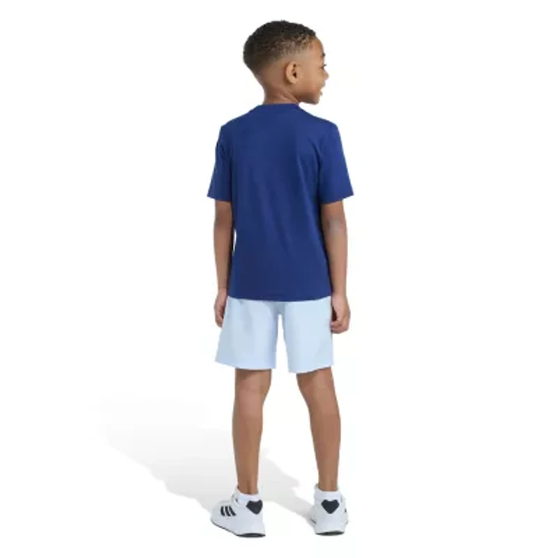 adidas Little Boys 2-pc. Short Set
