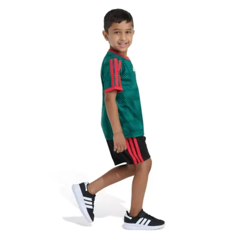 adidas Little Boys 2-pc. Short Set