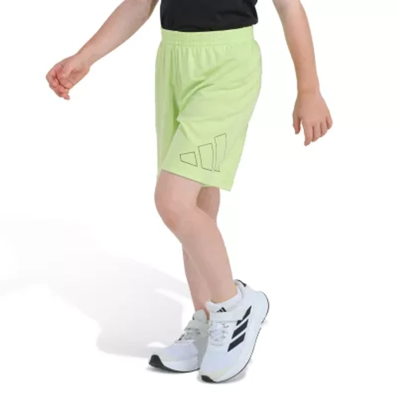 adidas Little Boys Mid Rise Pull-On Short
