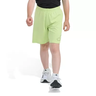 adidas Little Boys Mid Rise Pull-On Short