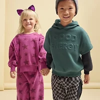 Grayson Little Toddler Boys Long Sleeve Fleece Hoodie