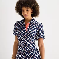 52seven Womens Short Sleeve Maxi Dress