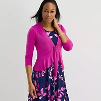 Studio 1 Womens Floral Jacket Dress