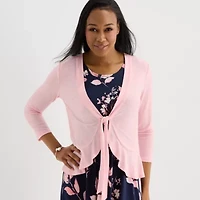 Studio 1 Womens Floral Jacket Dress