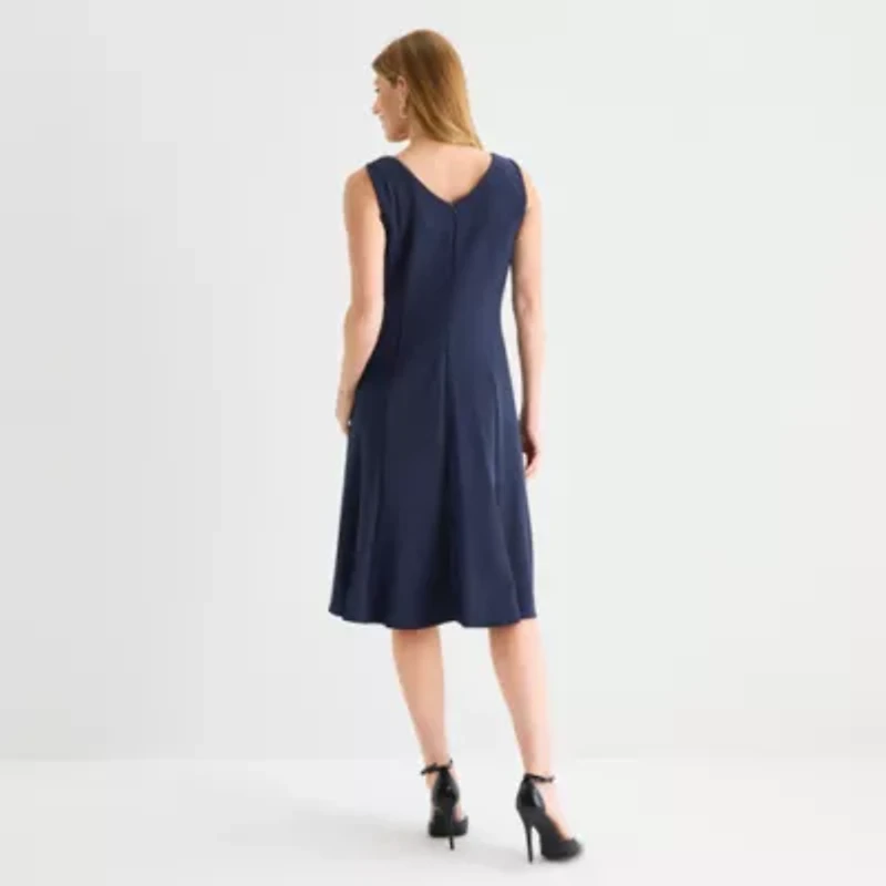 Maya Brooke Womens Jacket Dress