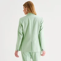 Black Label by Evan-Picone Womens Classic Fit Suit Jacket